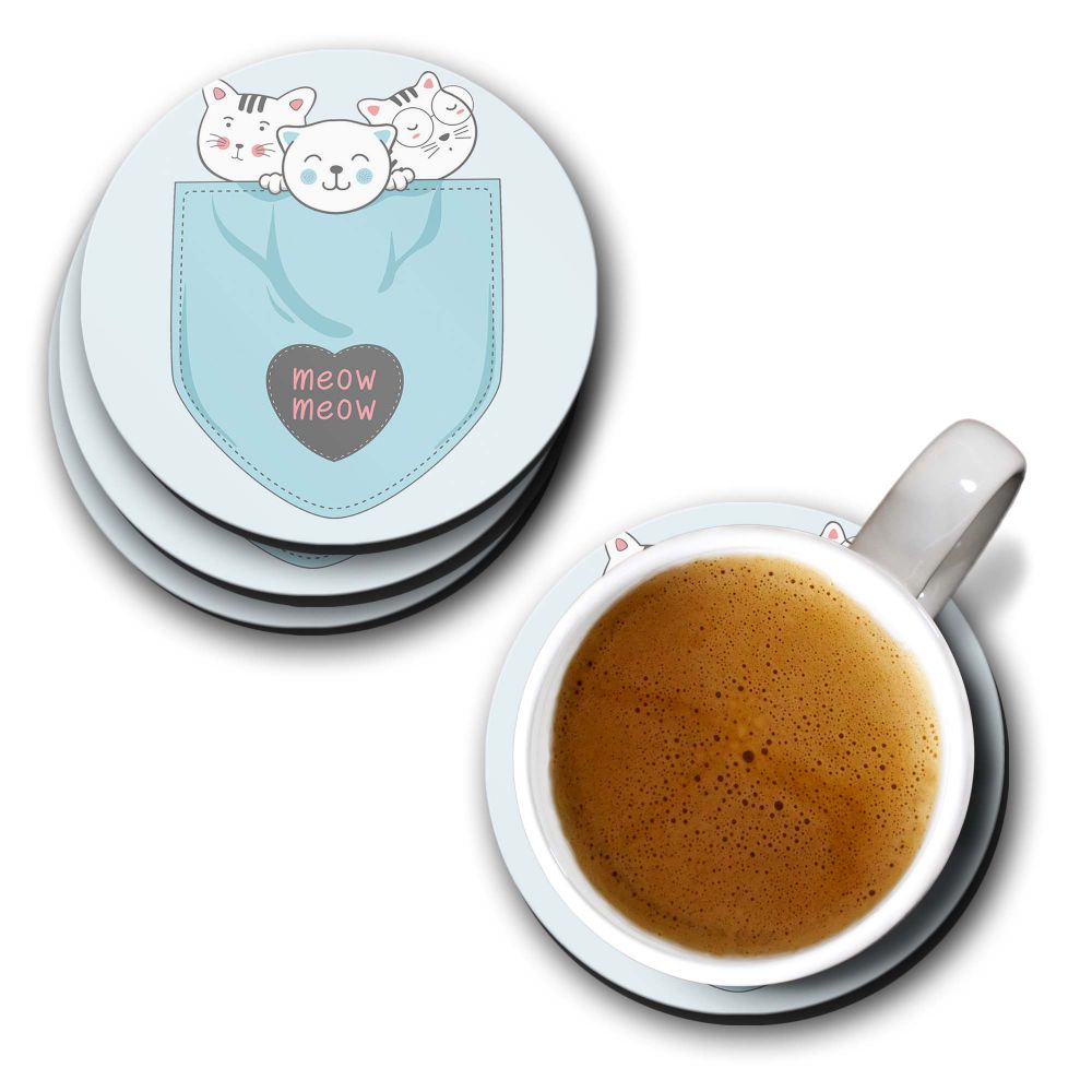 Meow Meow Coasters