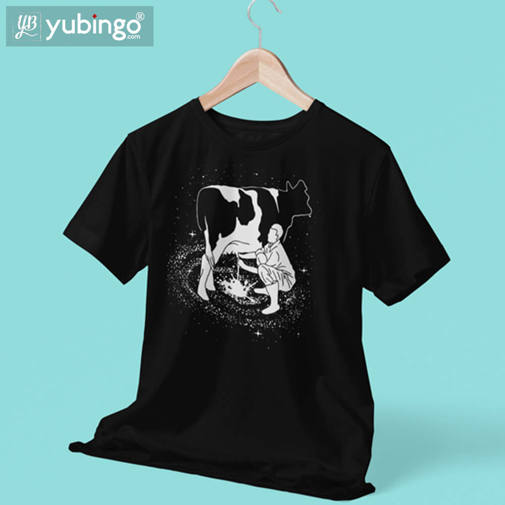 Milky Way T-Shirt-Black