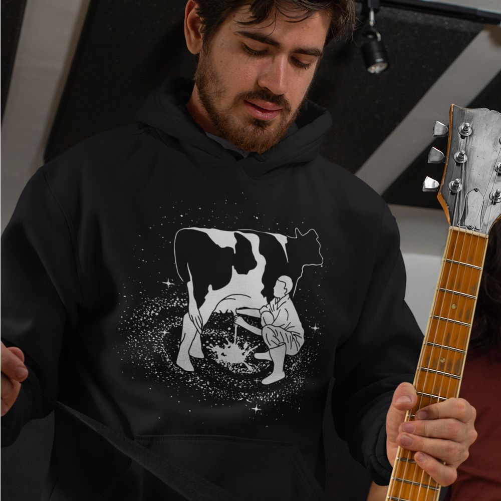 Milky Ways Hoodie-Black