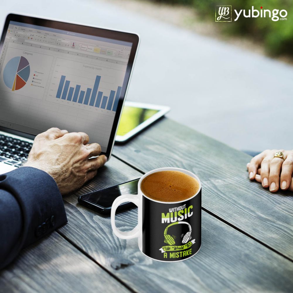 Mistake Without Music Coffee Mug-Image2