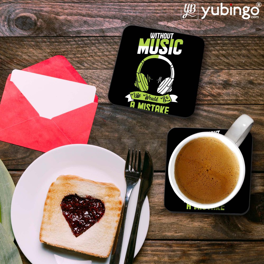 Mistake Without Music Coasters-Image2