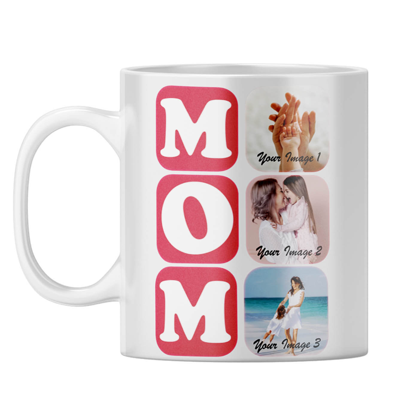 MOM Collage Coffee Mug
