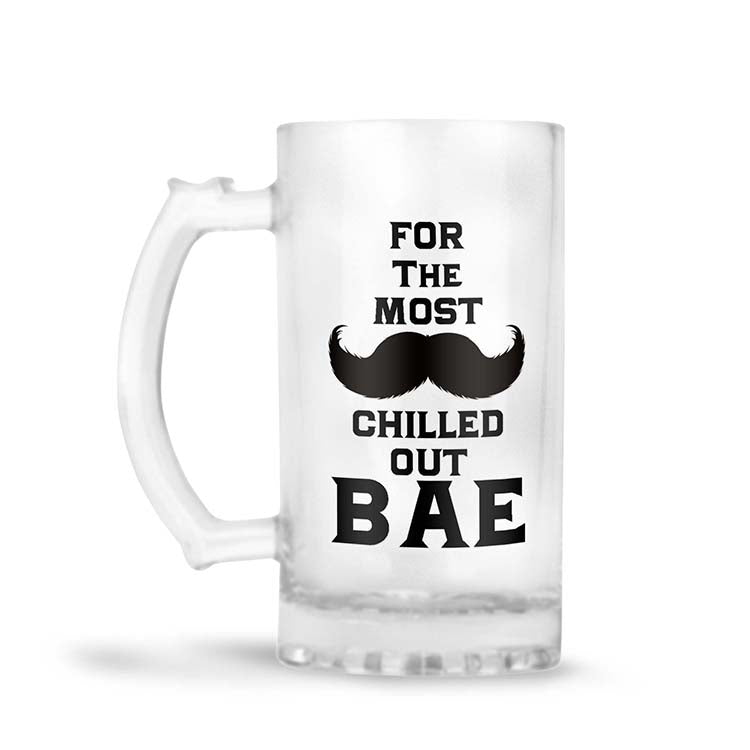 Most Chilled Out BAE Beer Mug