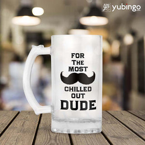 Most Chilled Out Dude Beer Mug-Image2