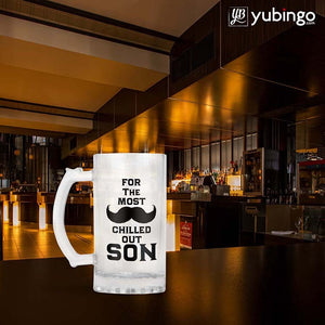Most Chilled Out Son Beer Mug-Image4