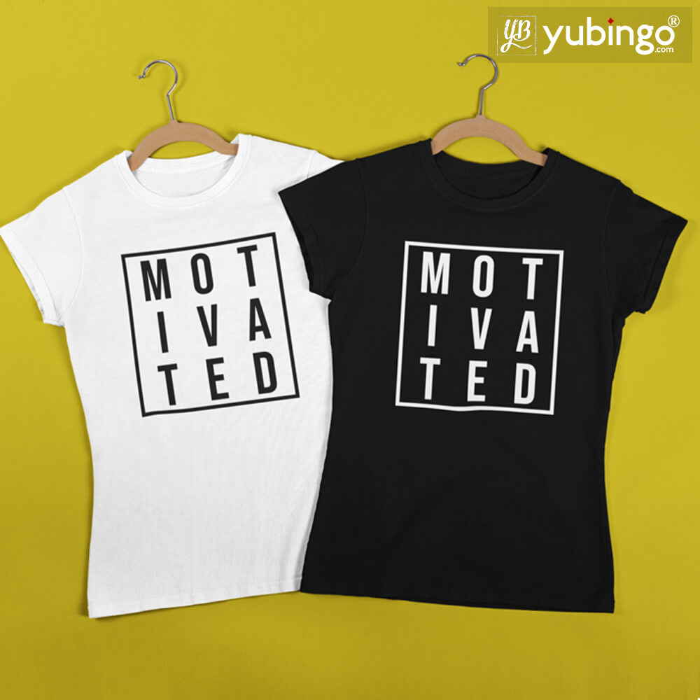 Motivated T-Shirt-White