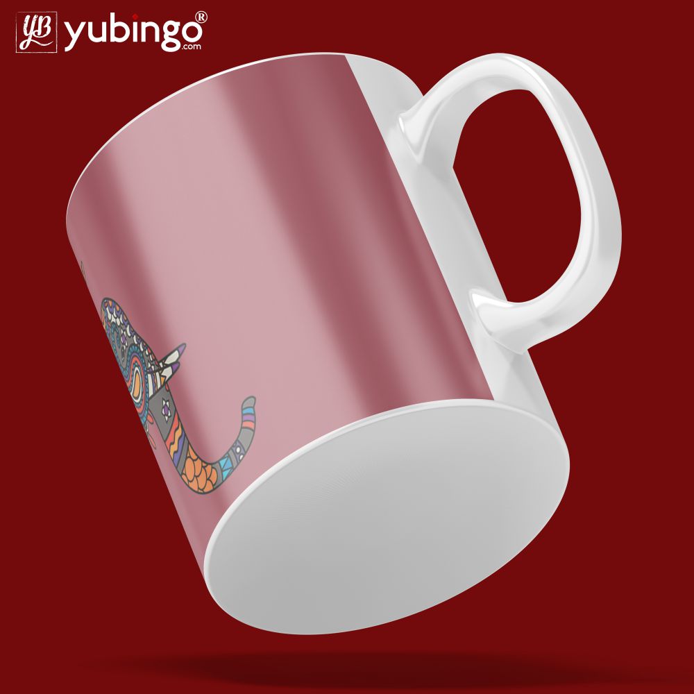 Mughal Elephant Coffee Mug-Image5