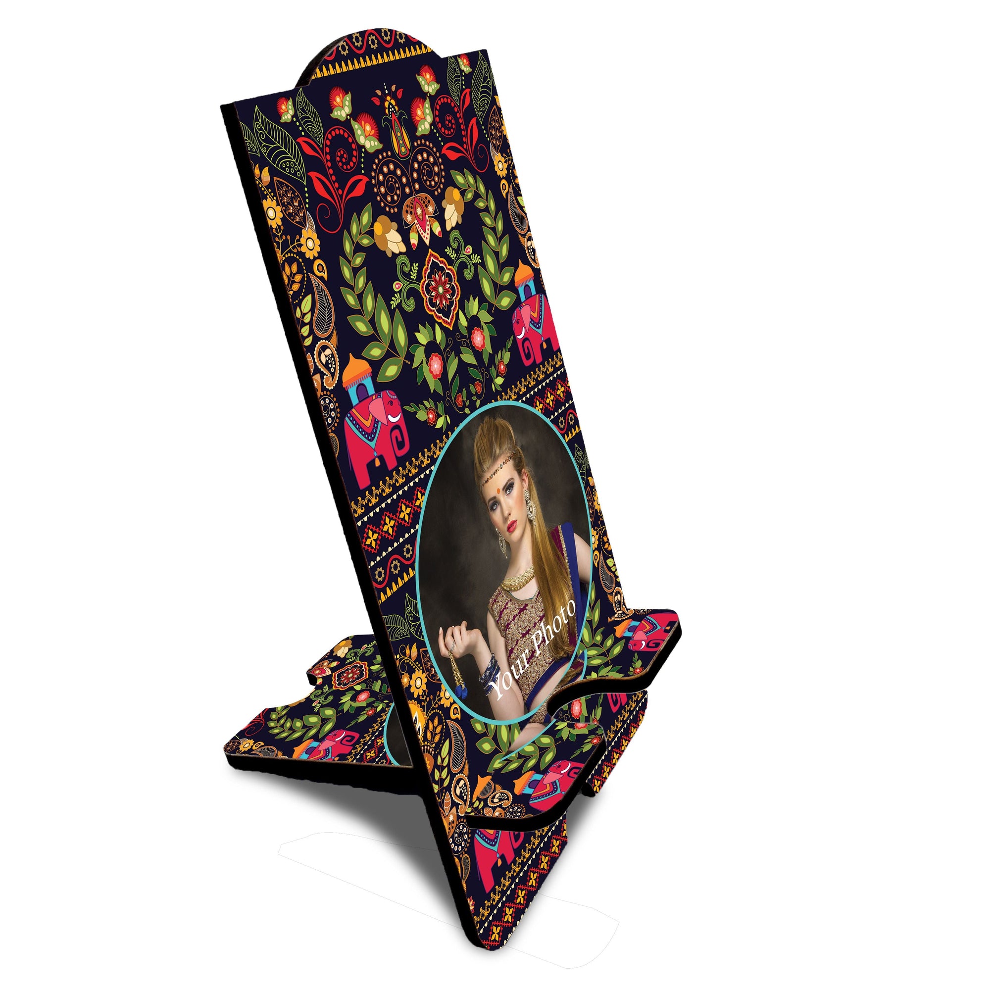 Mughal Pattern Photo Mobile Stand