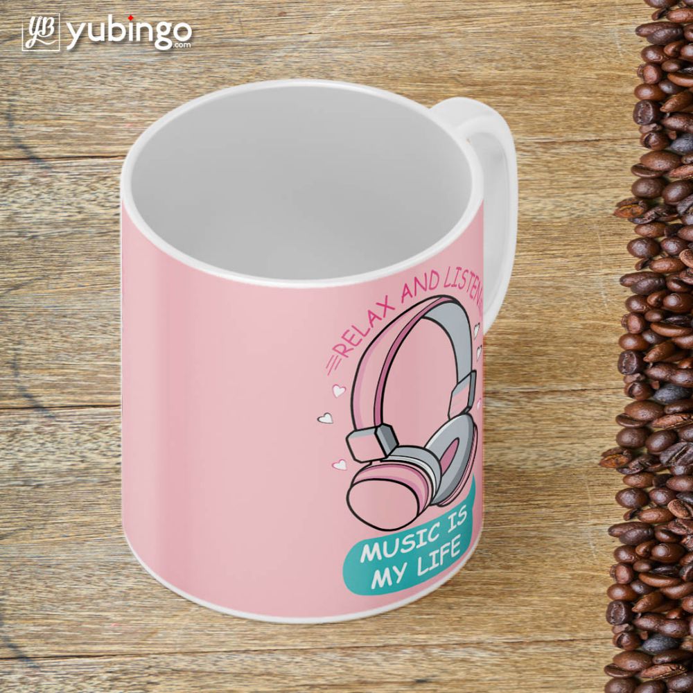 Music is Life Coffee Mug-Image4
