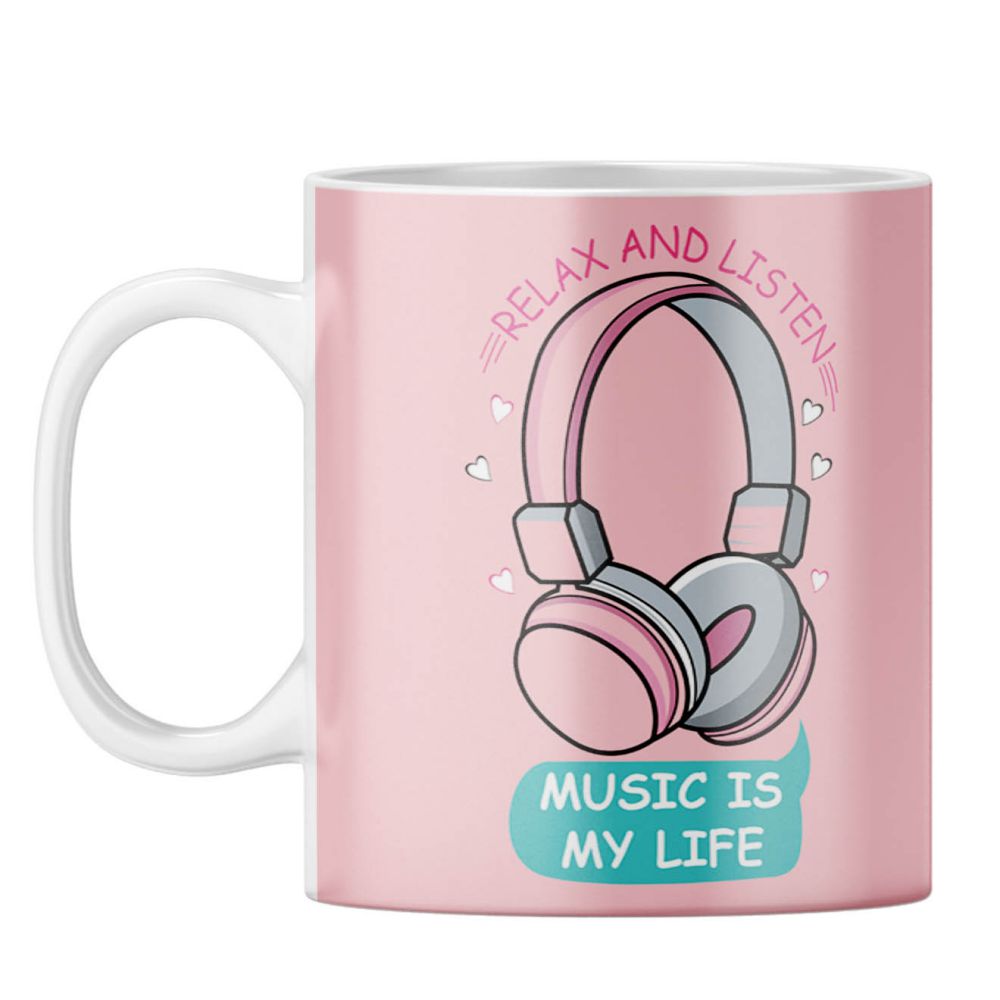 Music is Life Coffee Mug