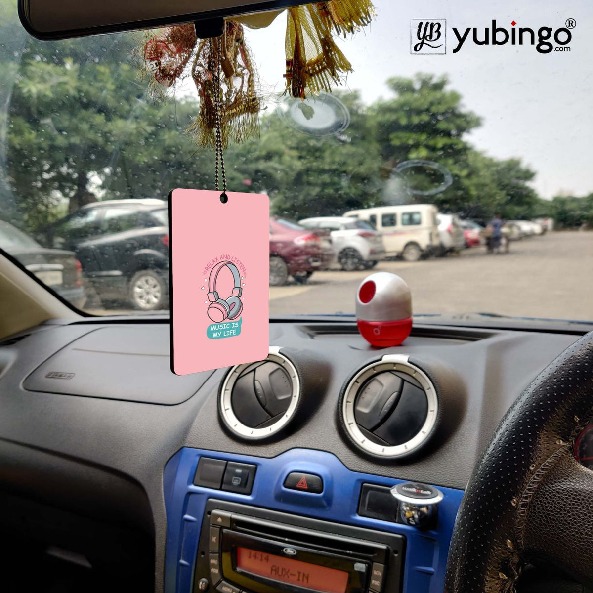 Music is Life Car Hanging-Image2