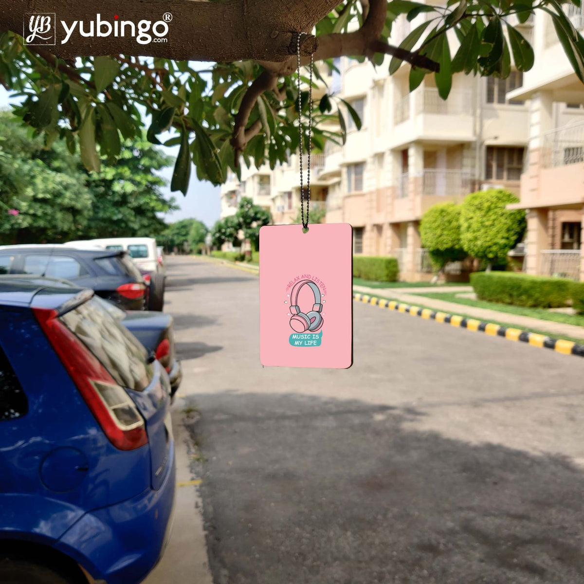 Music is Life Car Hanging-Image4