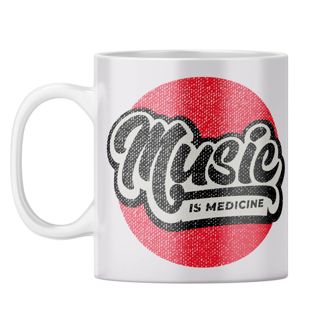 Music is Medicine Coffee Mug