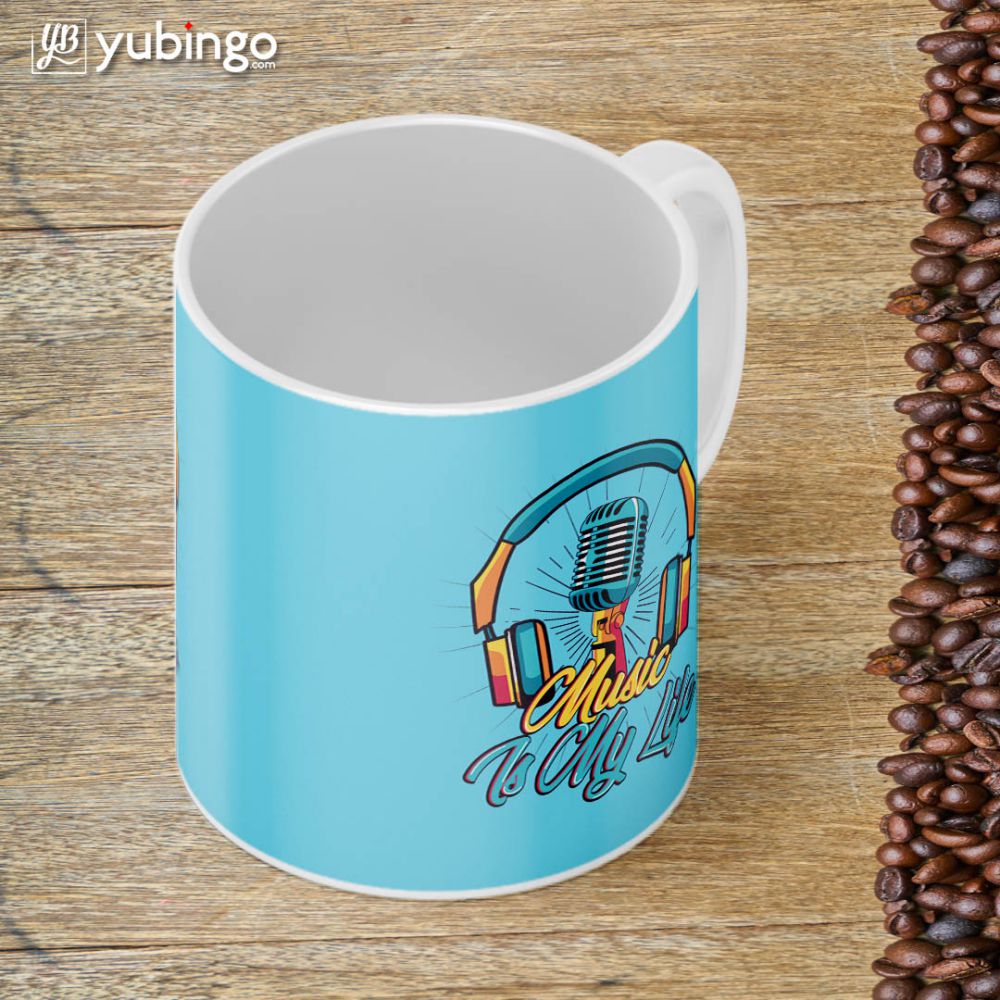 Music is My Life Coffee Mug-Image4