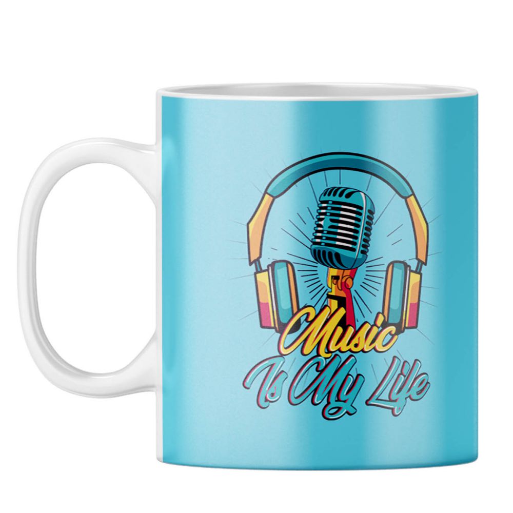 Music is My Life Coffee Mug