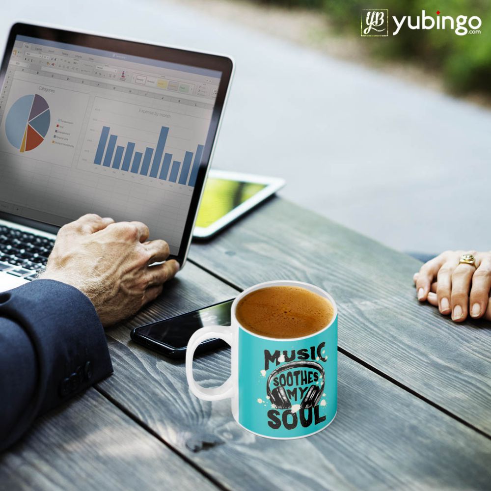 Music Soothes My Soul Coffee Mug-Image2