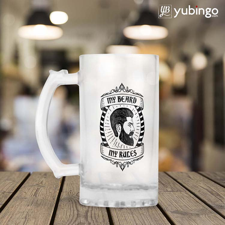 My Beard My Rules Beer Mug