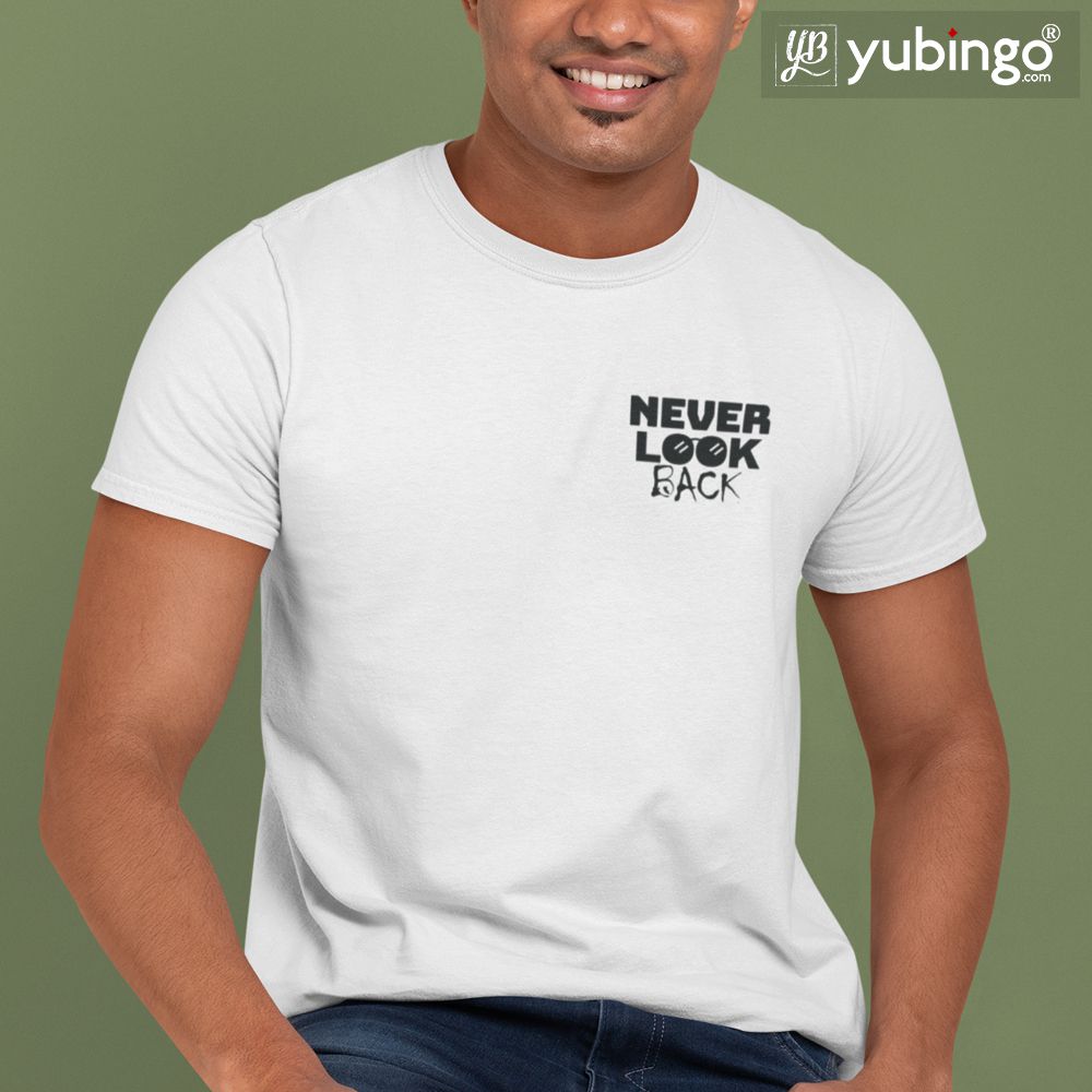 Never Look Back Ever T-Shirt-White
