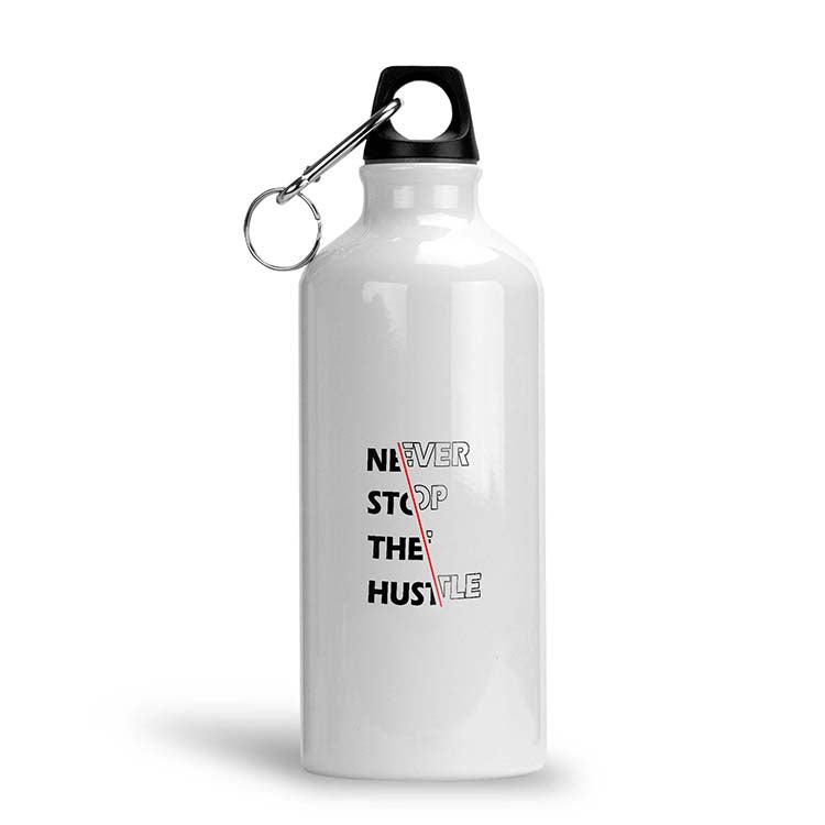 Never Stop Hustle Water Bottle