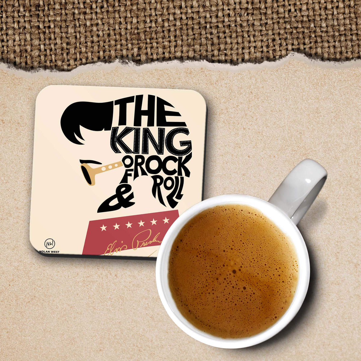 Nolan West Elvis Presley | The King Coasters-Image2