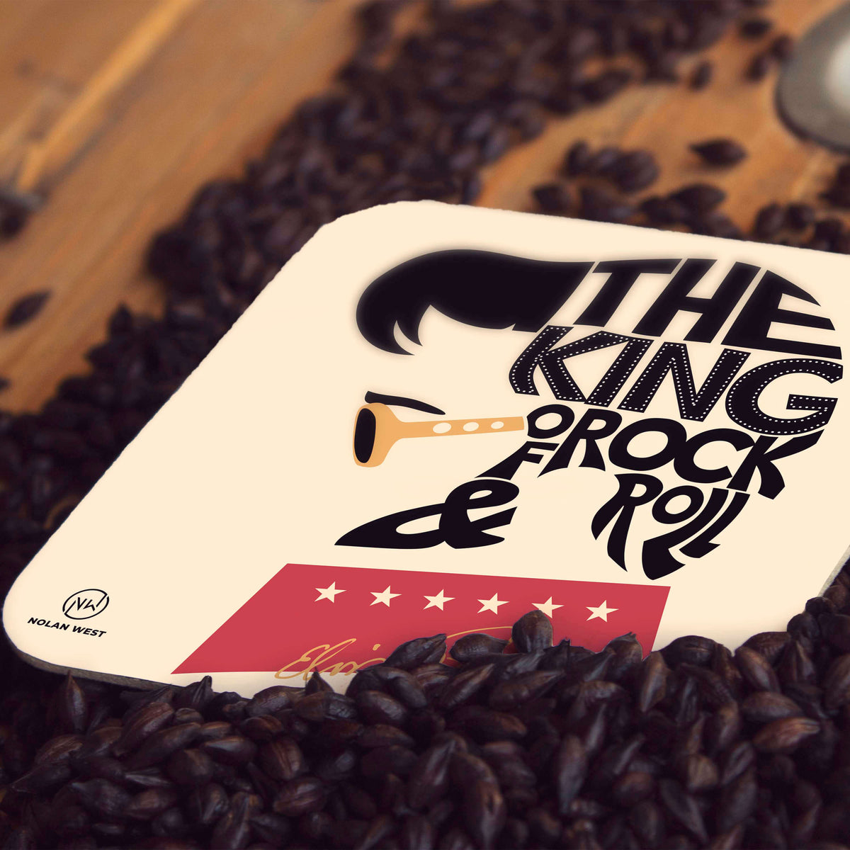 Nolan West Elvis Presley | The King Coasters-Image7