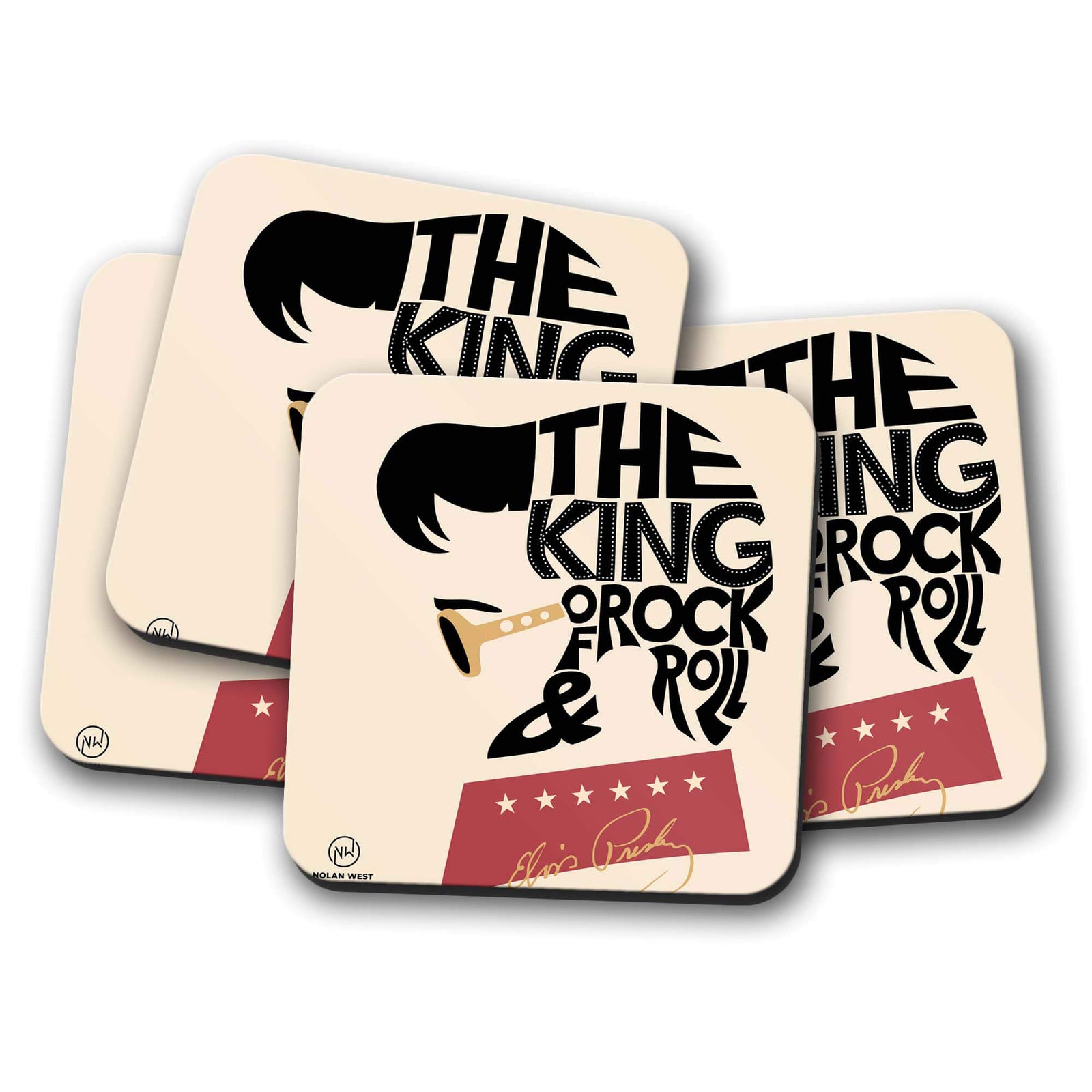 Nolan West Elvis Presley | The King Coasters