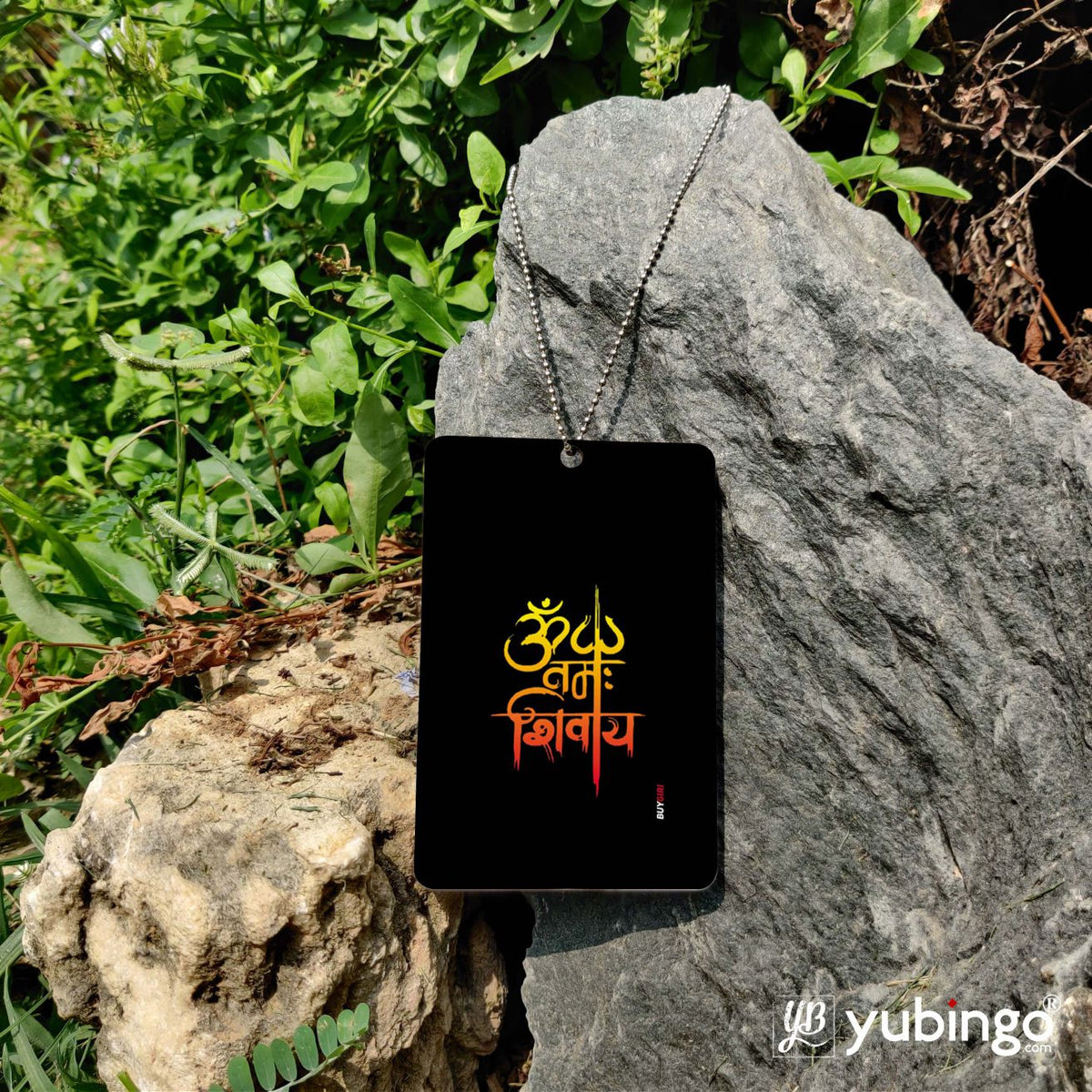 Om Namah Shivay Car Hanging-Image5