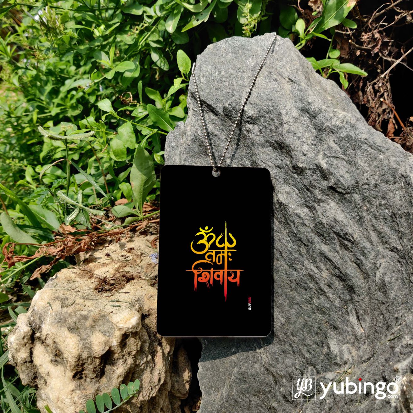 Om Namah Shivay Car Hanging-Image5