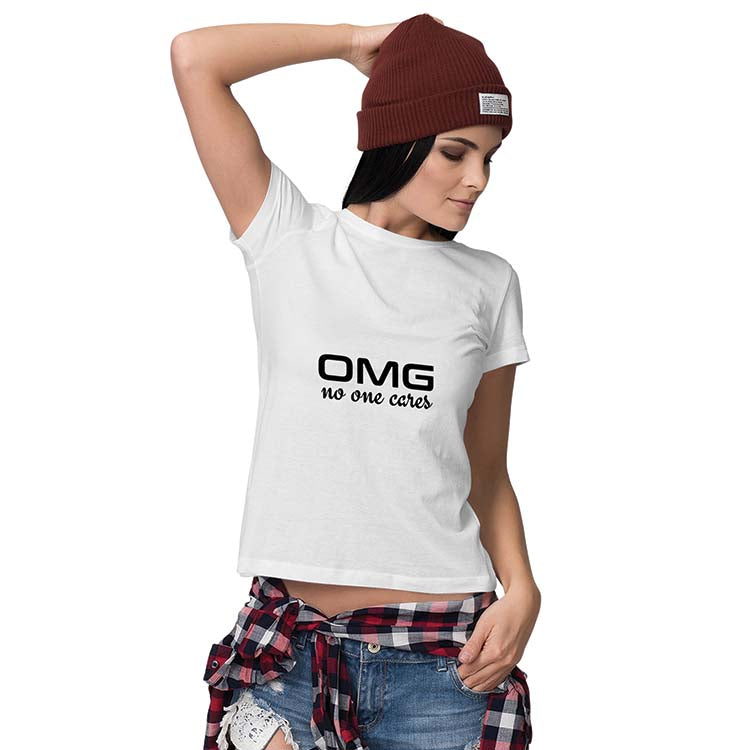 OMG! Women T-Shirt-White