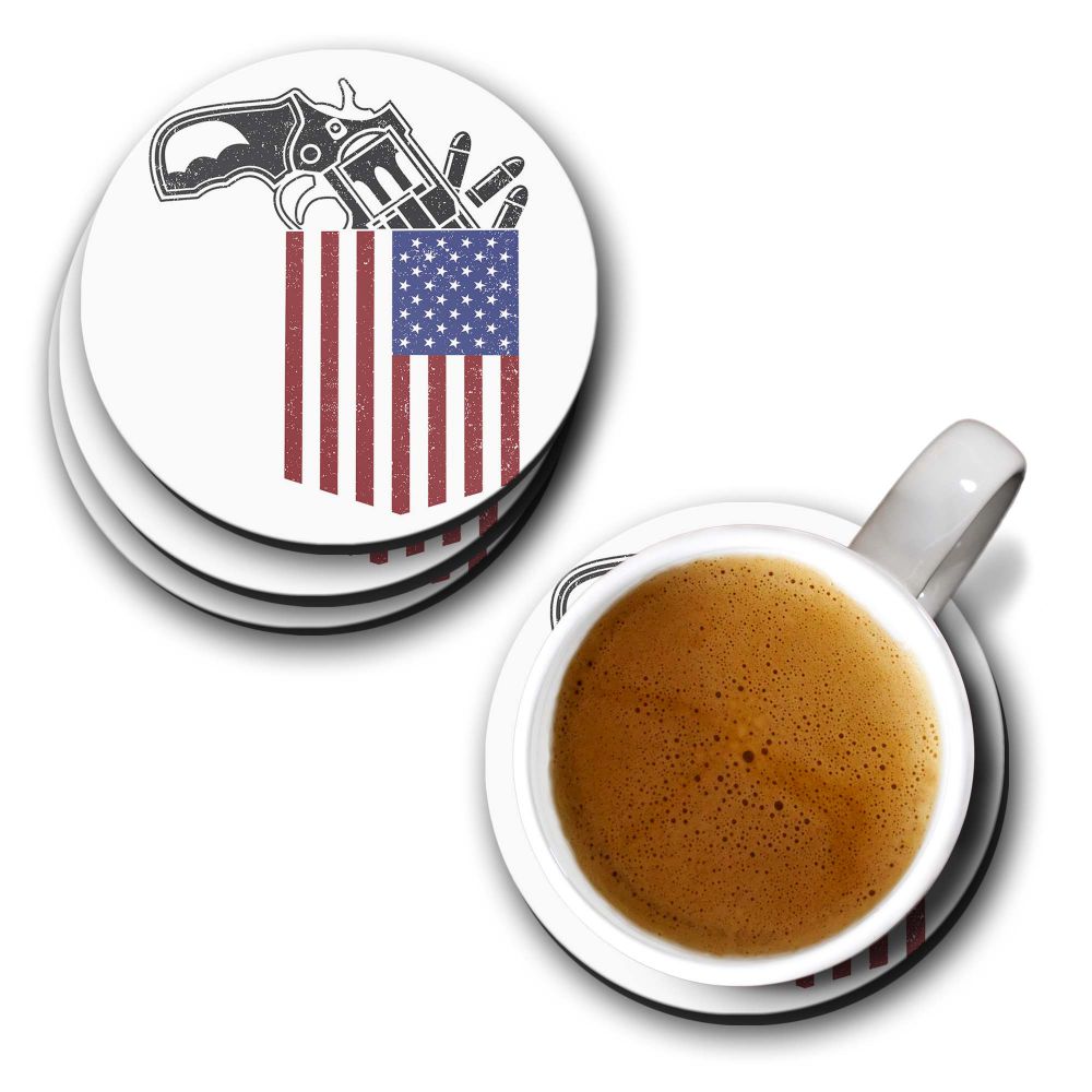Pistol Coasters