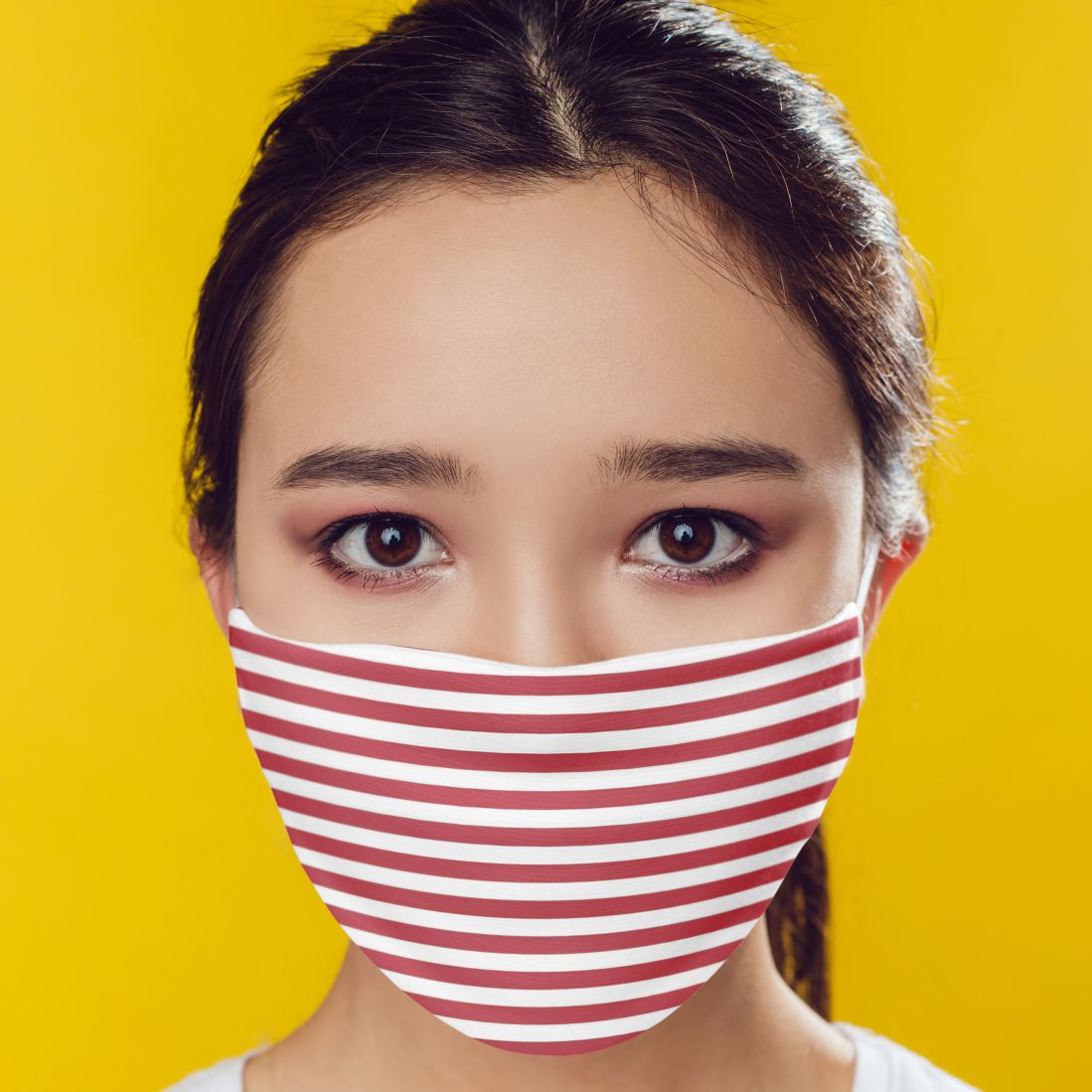 Red Stripes Mask-Image4