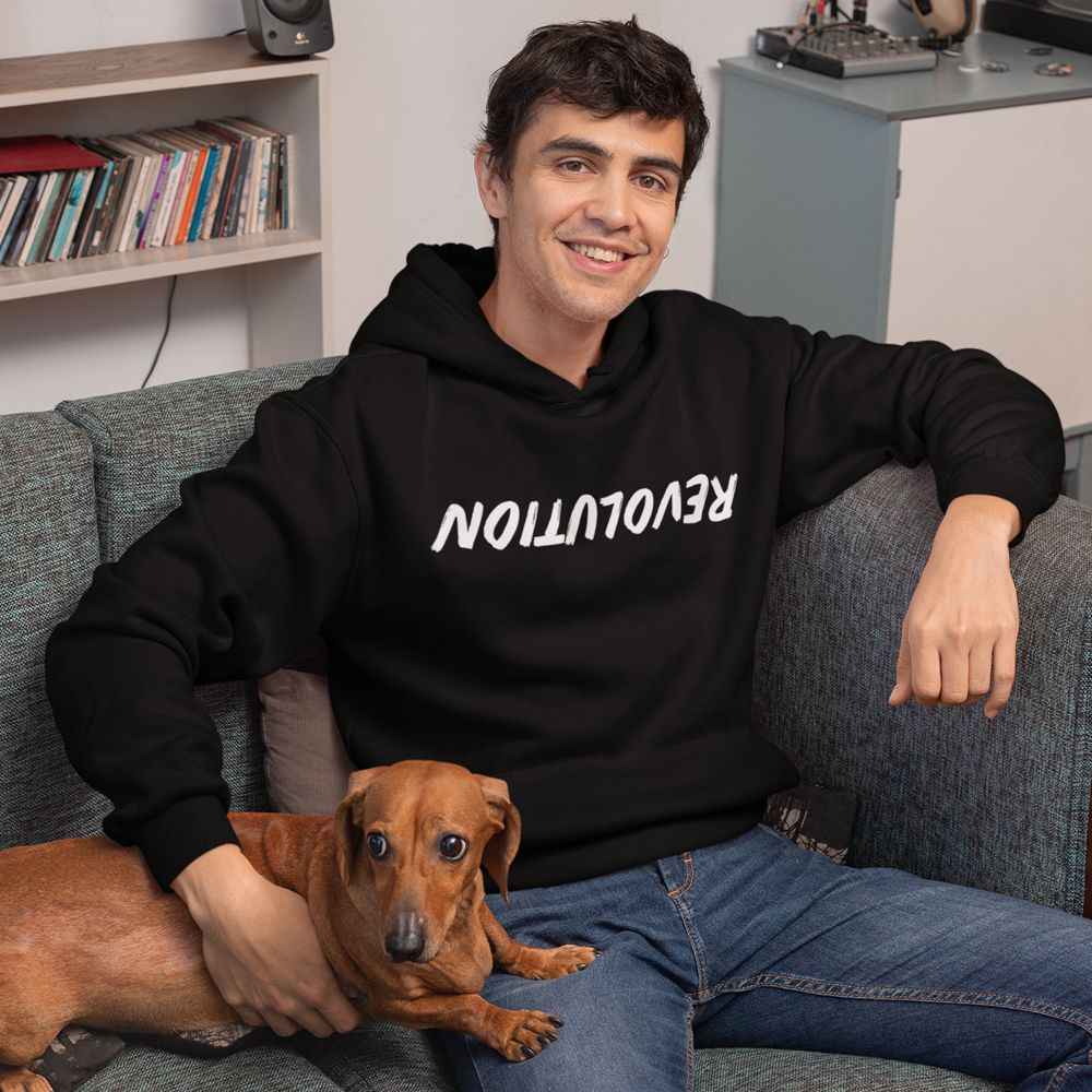 Revolution.. Hoodie-Black