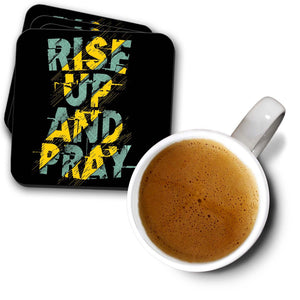 Rise Up and Pray Coasters