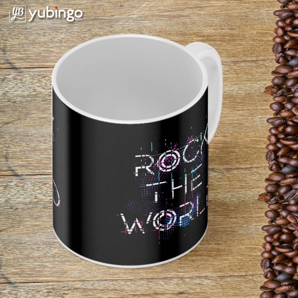 Rock The World Coffee Mug-Image4