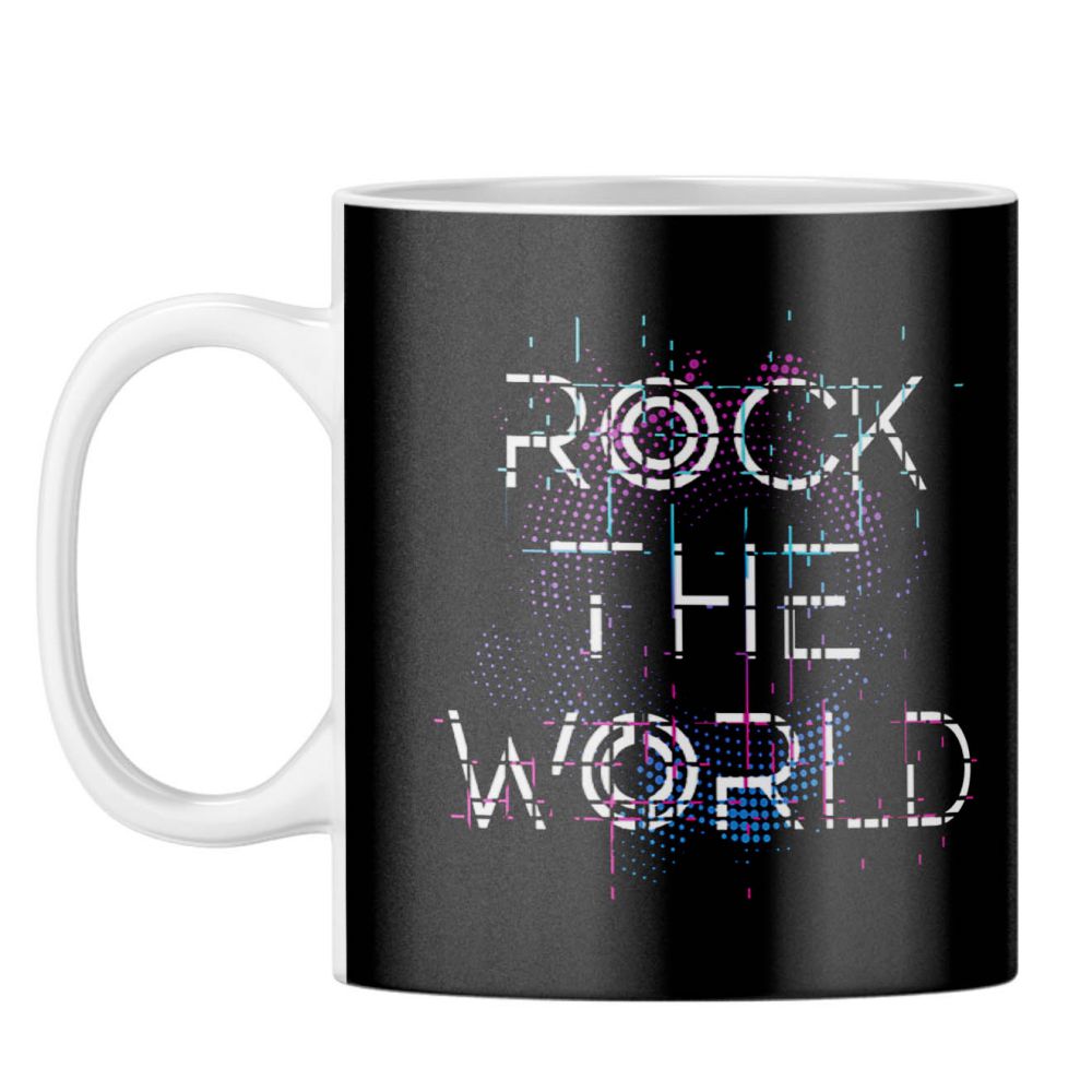 Rock The World Coffee Mug