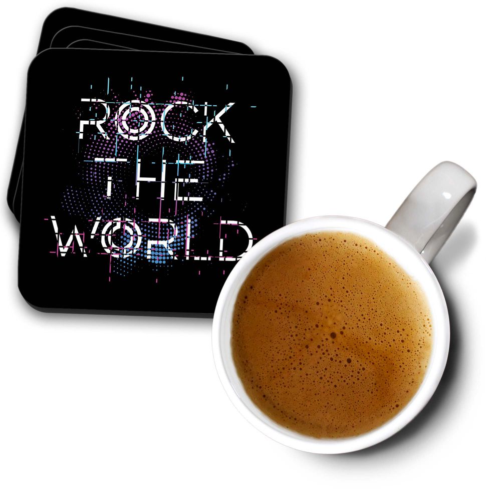 Rock The World Coasters