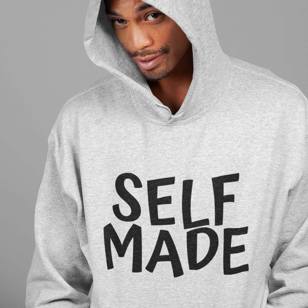Self Made Hoodie-Black