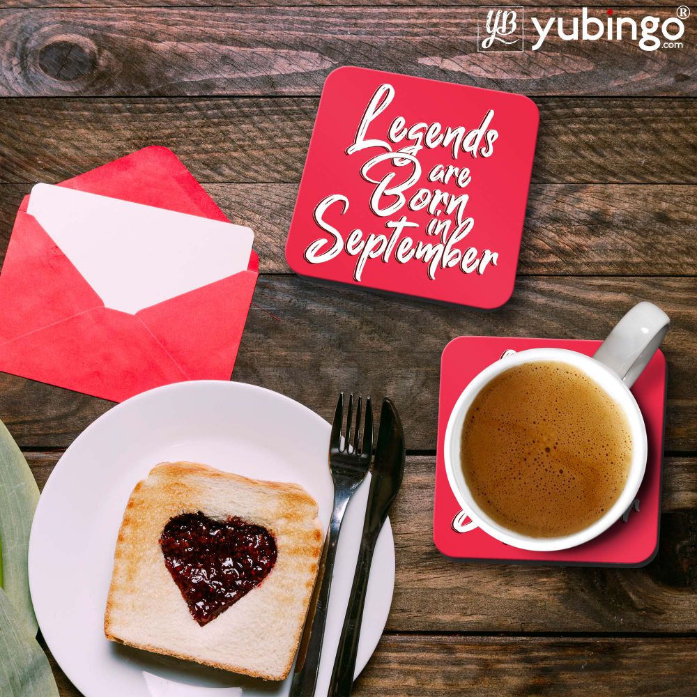 September Legends Coasters