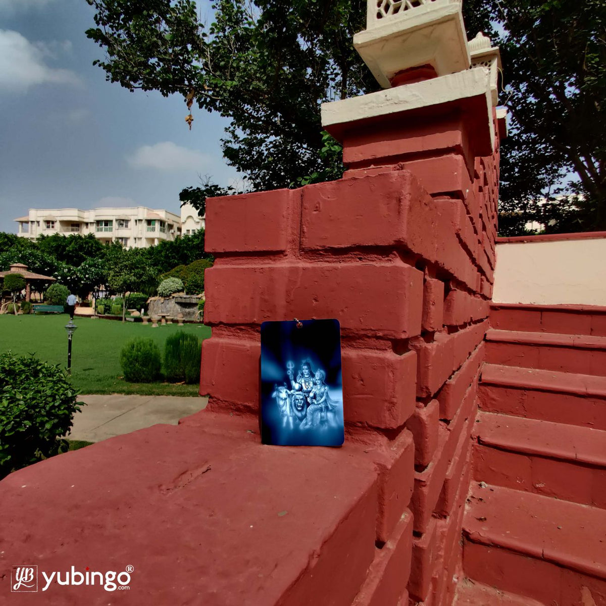 Shiv Parvati Car Hanging-Image3