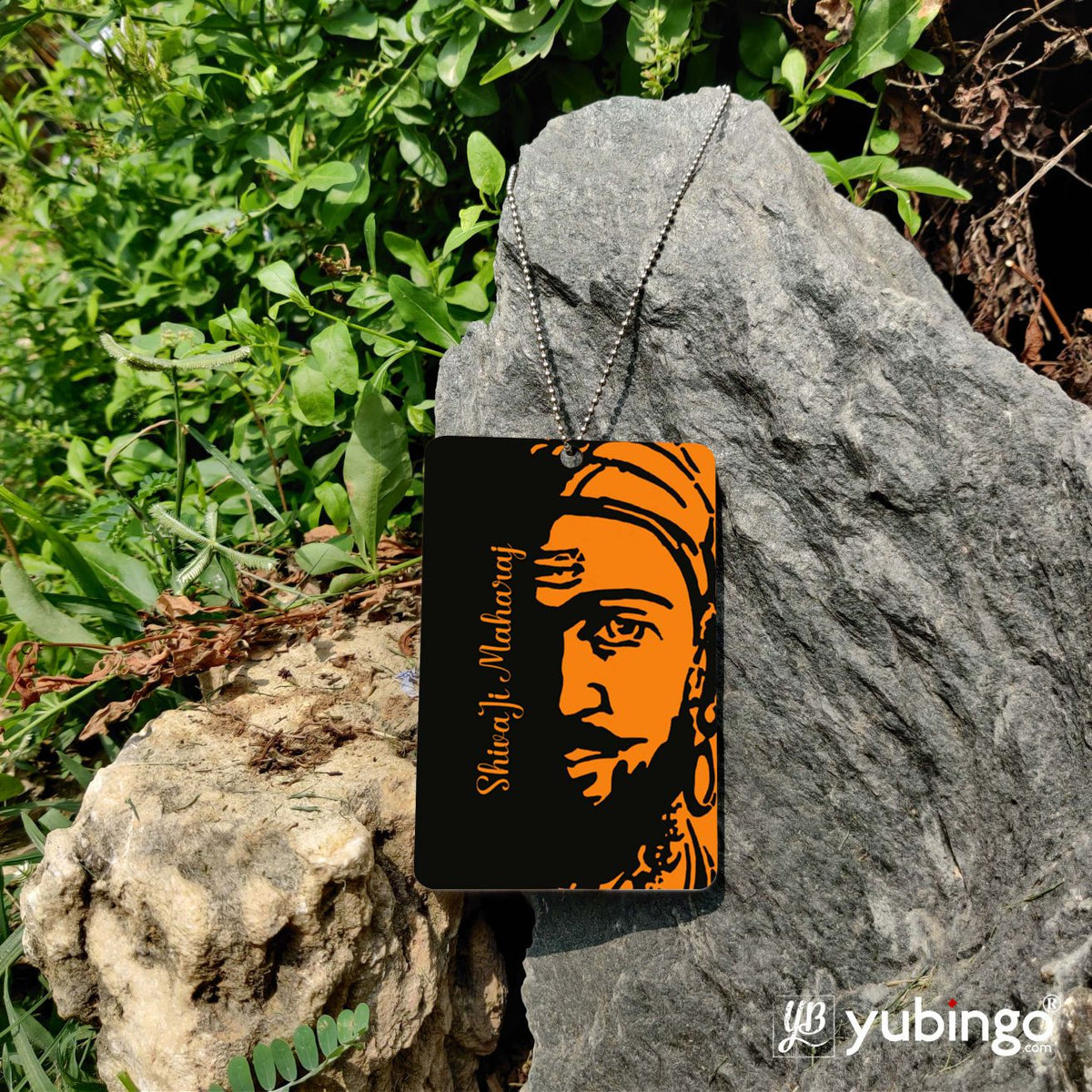 Shivaji Maharaj Car Hanging-Image5