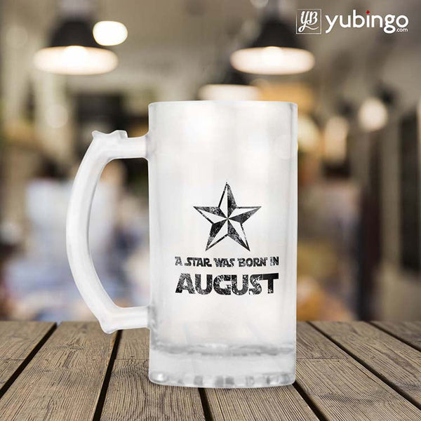 a star is born coffee mug YuBingo - Buy Star Born Customised Month Picture Beer Mug in India Online