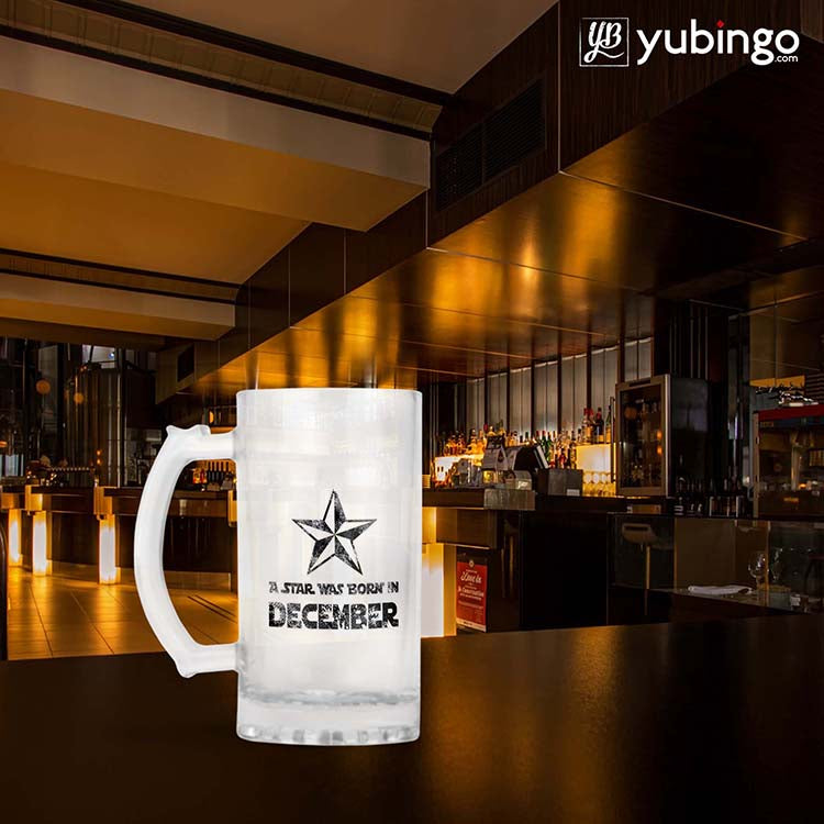 Star Born Customised Month Beer Mug-Image4