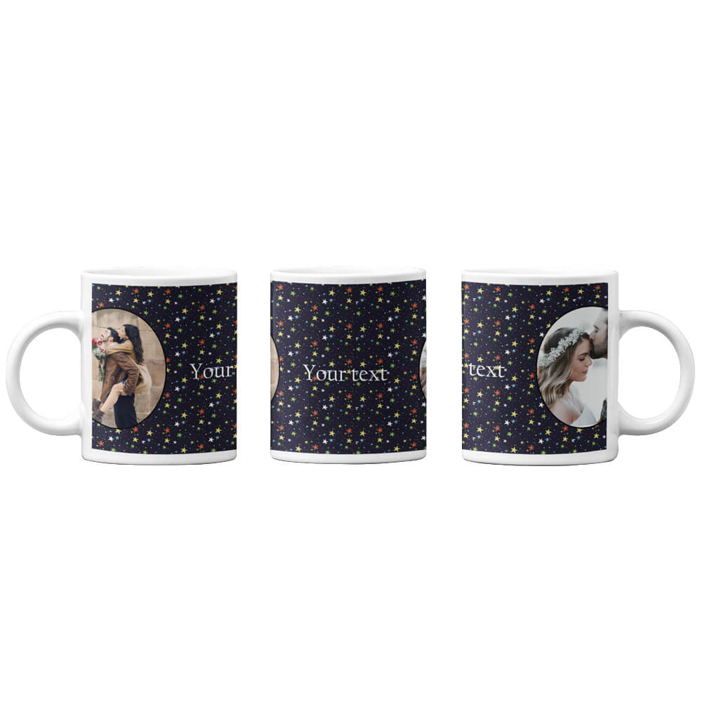 Stars and Photo Coffee Mug