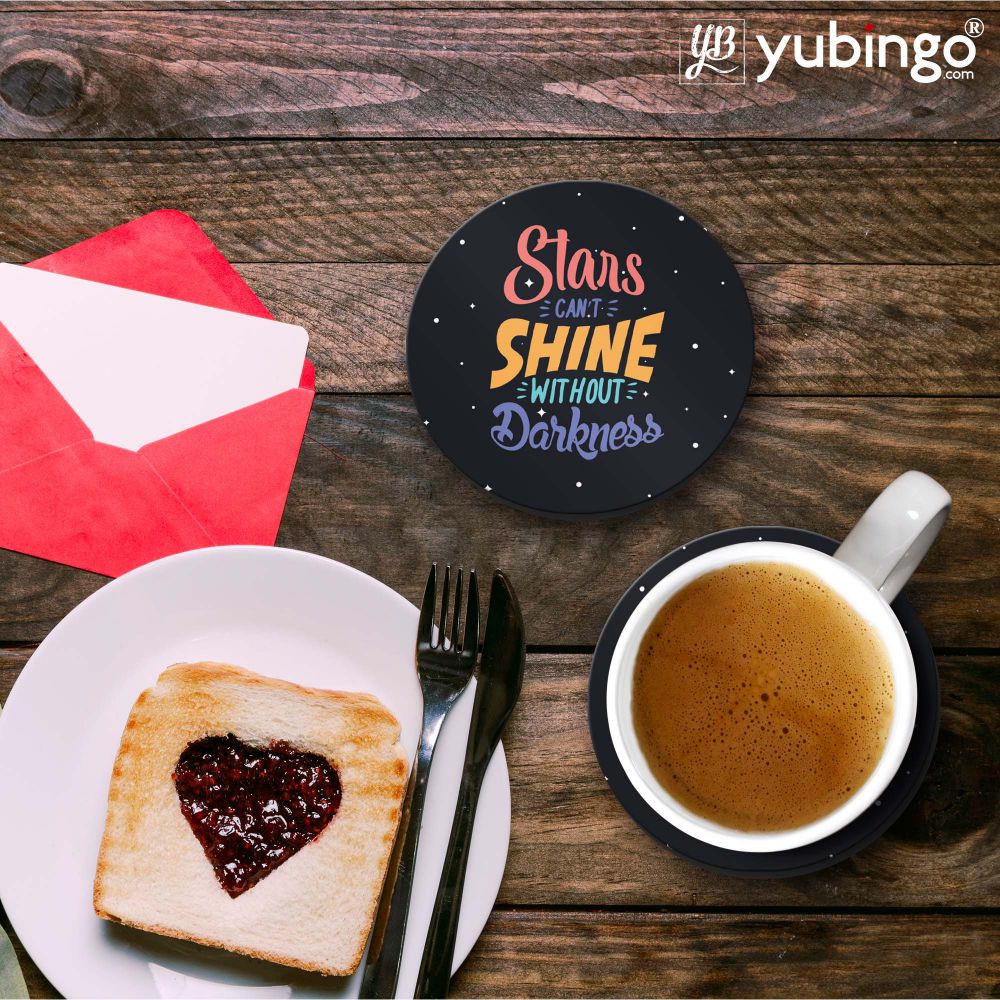 Stars Shine in Darkness Coasters