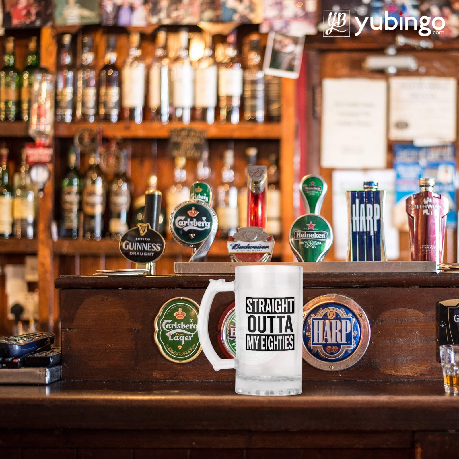 Straight Outta Eighties Beer Mug