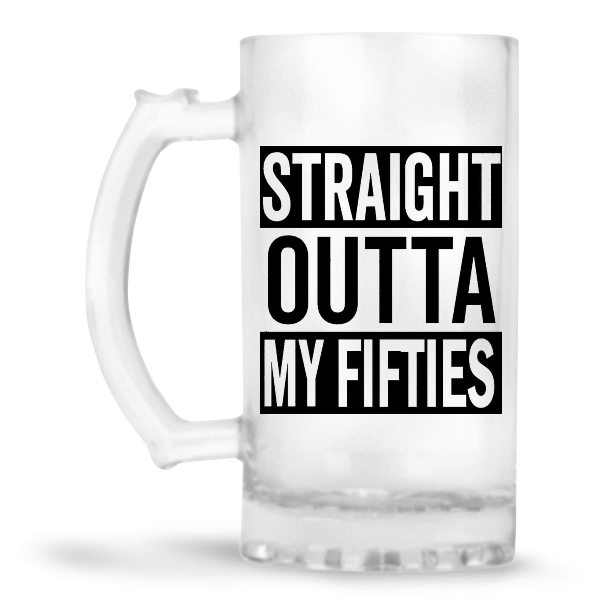 Straight Outta Fifties Beer Mug