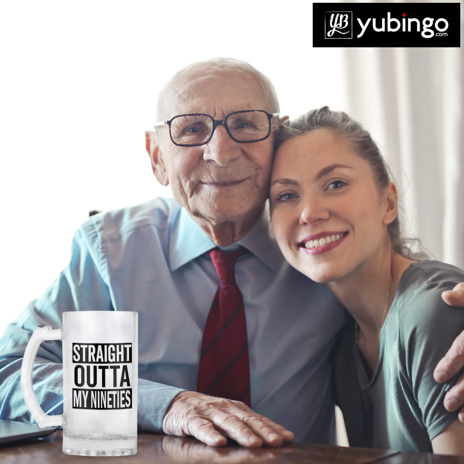 Straight Outta Nineties Beer Mug-Image4