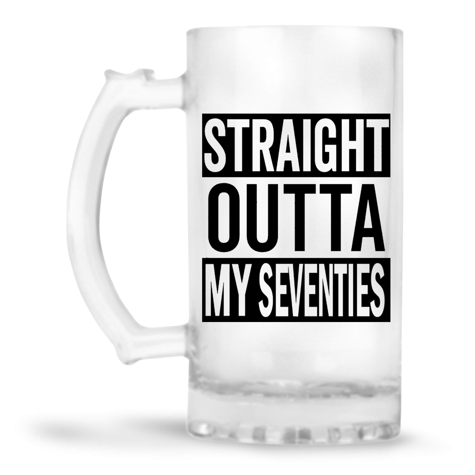 Straight Outta Seventies Beer Mug