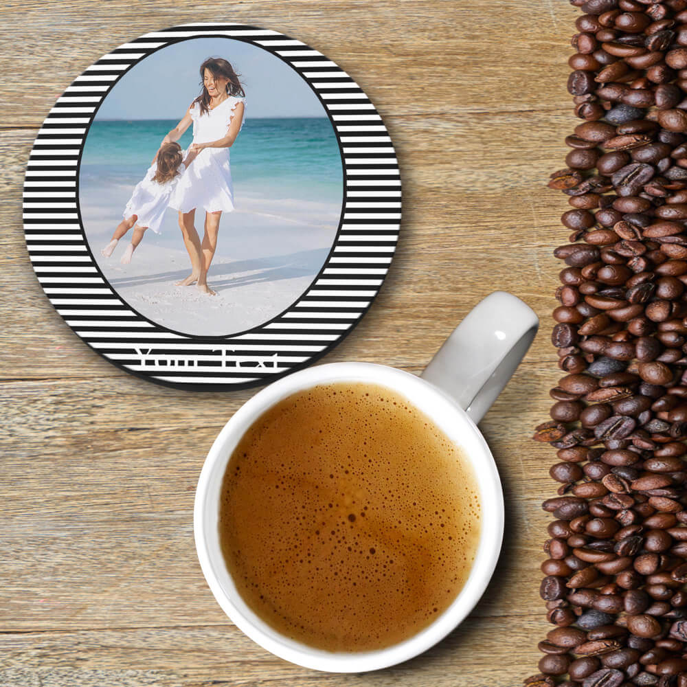 Stripes and Photo Coasters