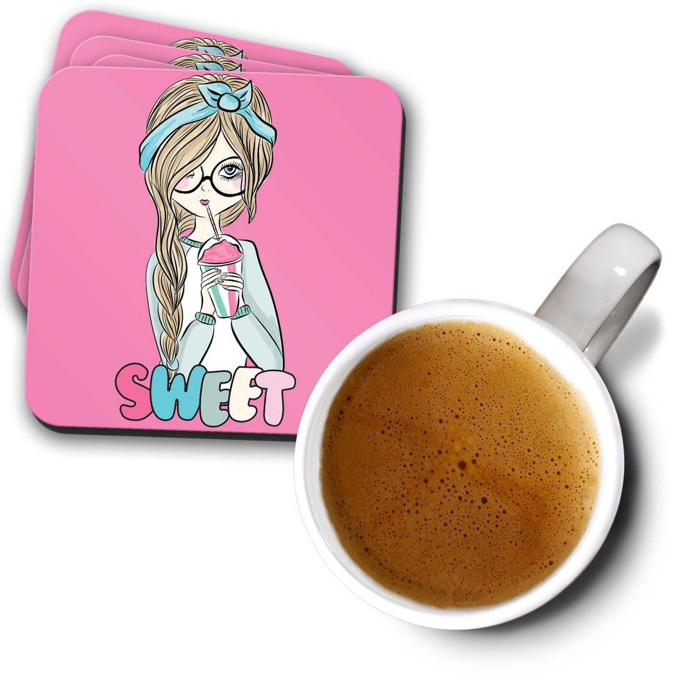 Sweet Girl Coasters